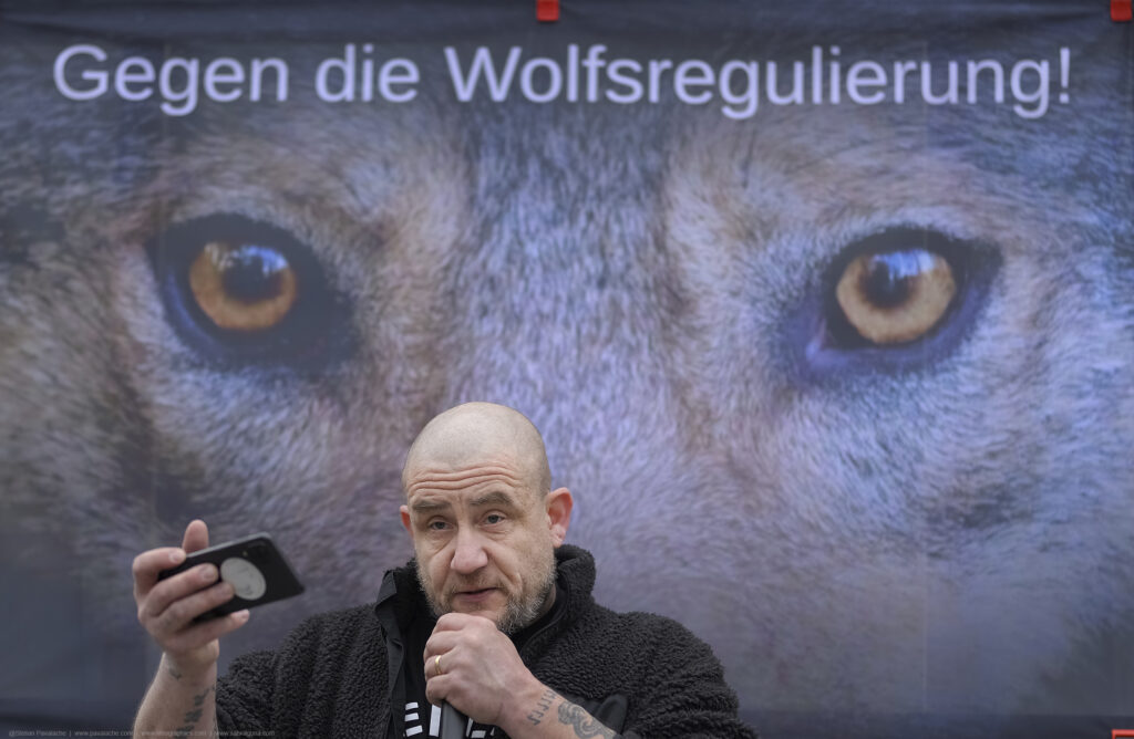 Demo von Wolfsfreunden auf dem Bundesplatz.

On Saturday (today 10 feb. 2024), opponents of wolf shooting gathered for a rally in Bern. The police had to confiscate a problematic poster.

Criticism was primarily leveled at the policies of Federal Councilor Albert Rösti. In 2023, the Federal Office for the Environment (BAFU) decided to preventively remove 12 wolf packs from circulation.

At the end of January, the committee held a vigil on Bundesplatz for the 33 wolves that were subsequently shot down.

www.pavalache.com

#Demo #Wolfsfreunden #Bundesplatz #bern #today @srfnews
